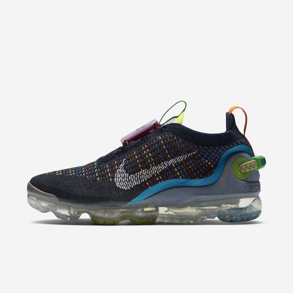 Sneakers Nike Air Vapormax 2020 FK Bleu 8143-250 Deep Royal Blue/Multi-Color/White Femme | PAO-90528886